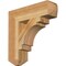 Ekena Millwork Merced Craftsman Rough Sawn Bracket, Western Red Cedar, 4"W x 16"D x 16"H BKT04X16X16MRC04RWR - alternate 1